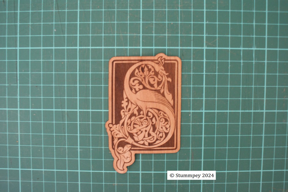 MYTHICAL BEAST VENEER INLAY