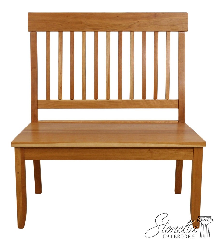 F56335: Country Design Solid Cherry Bench Or Settee
