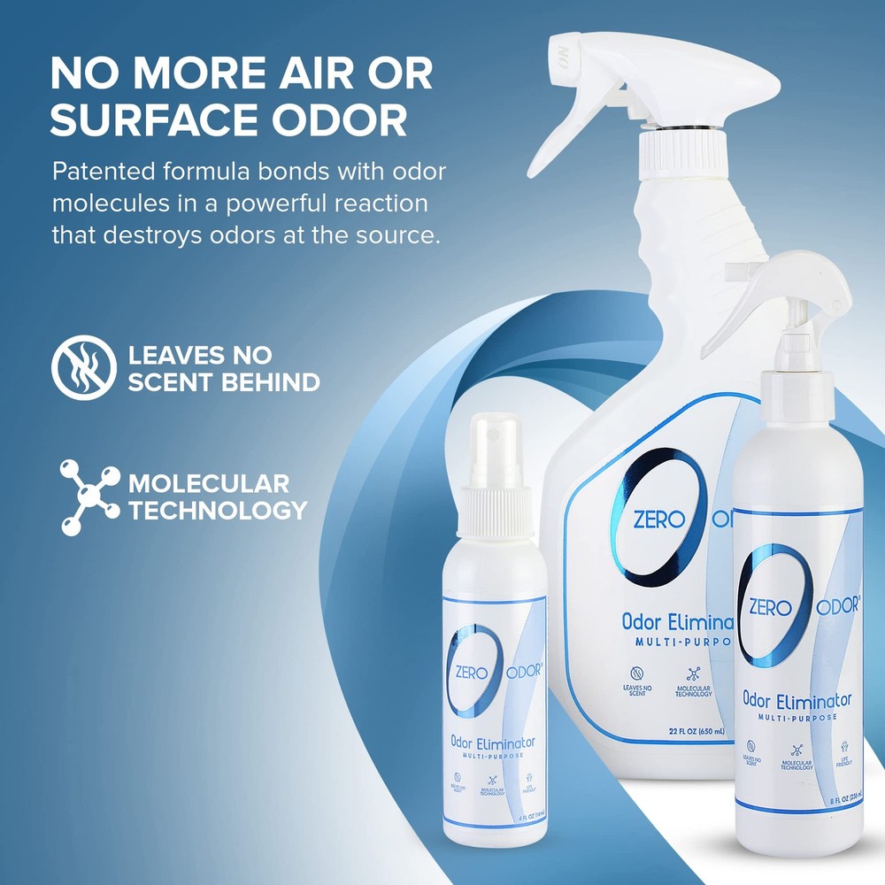 Zero Odor - Multi-Purpose Household Odor Eliminator Kit