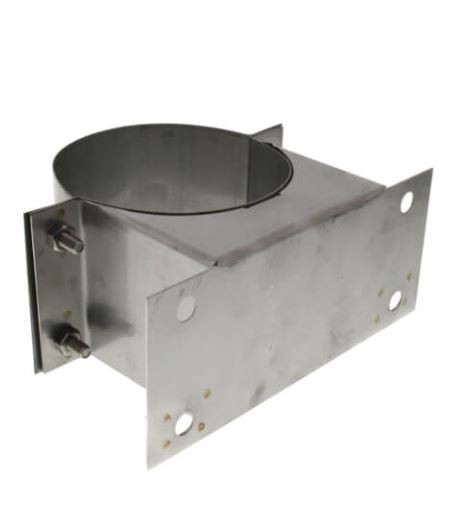 Z-Flex Z-Vent 3" Wall Support Stainless Steel Venting (2SVSWS03)