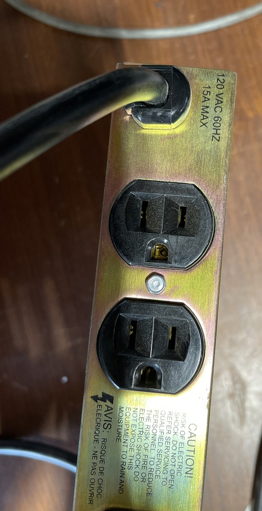 Furman PL8 Power Conditioner and Light Module. Used