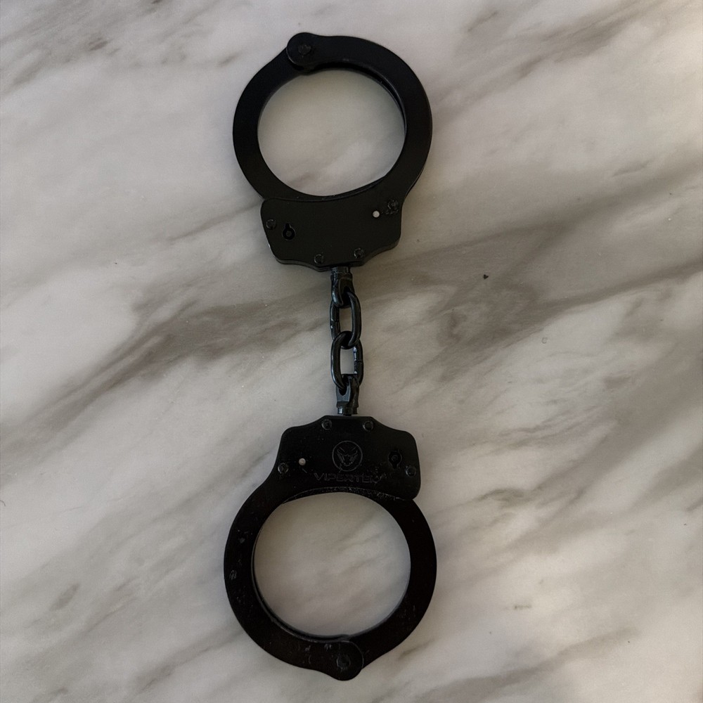 Black Vipertek Handcuffs No Keys