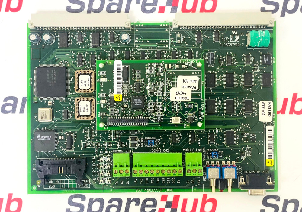 INVENSYS 3/25657910-2 Processor Card 3/25757910-1