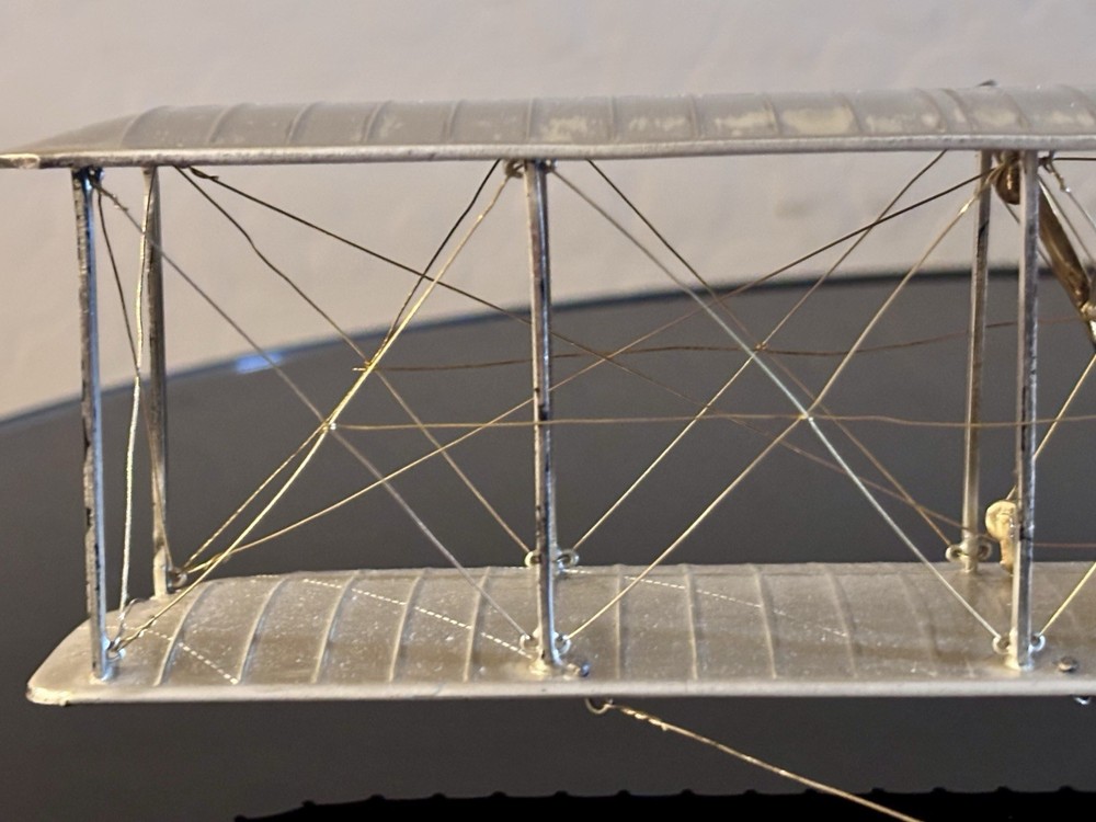 Vintage Wright Brothers 12” Flyer #96 Sterling Silver Model Paramount Classics