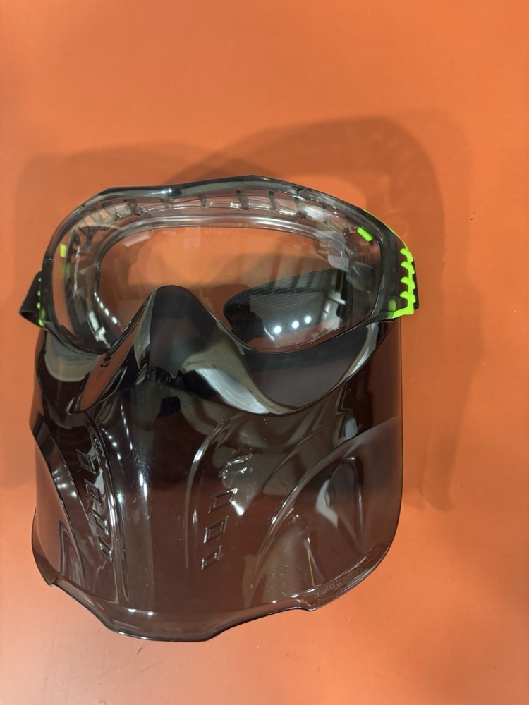 Pitbull FG-1503 CLEAR W/ SHIELD : Face Shield Face Mask
