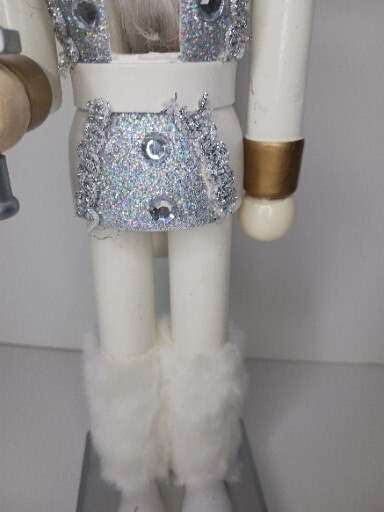 Kurt Adler 15” White Russian Nutcracker Christmas