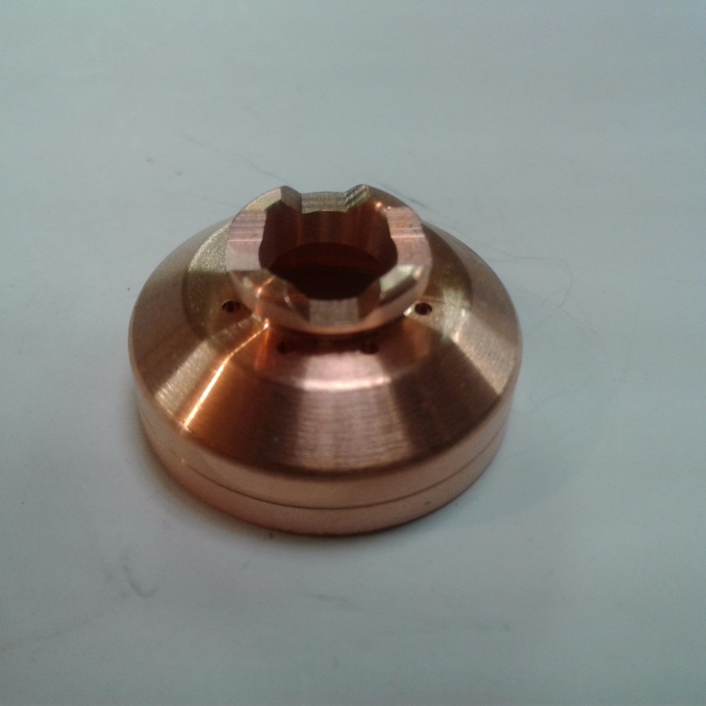 TECMO PLASMA CUTTER TORCH MAX LIFE RETAINING CUP DRAG SHIELD PT40, 60 IPT40, 60