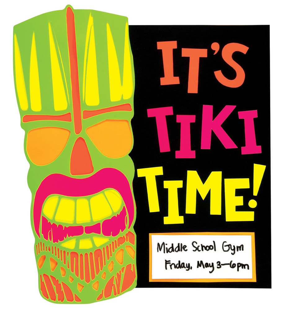 Neon Poster Board, 5 Assorted Colors, Neon, 11" X 14", 5 Sheets