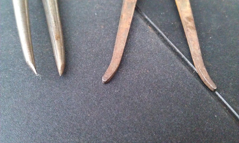 24CC00 P, S & W DIVIDERS & ??? INSIDE CALIPERS