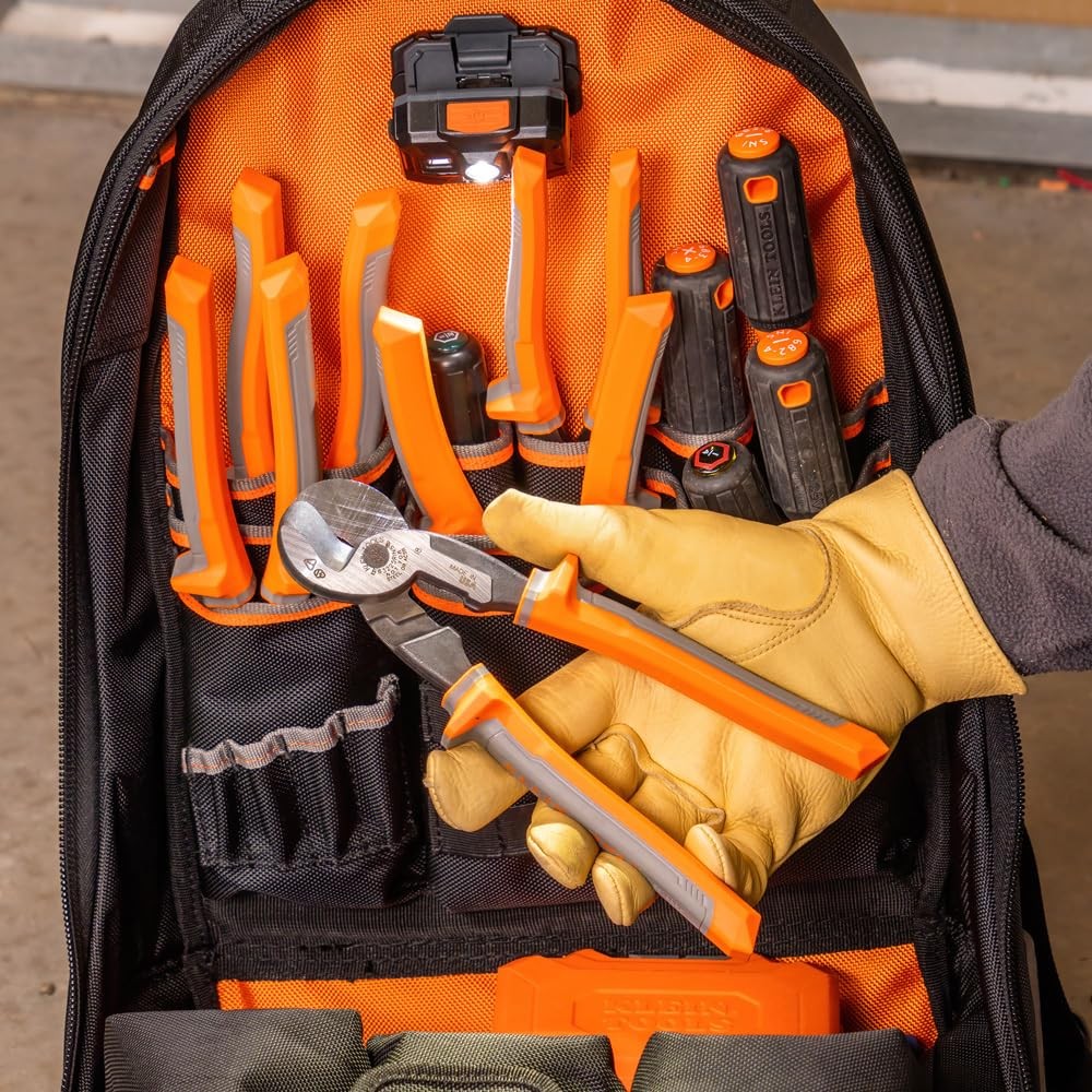 Klein Tools Insulated High Leverage Cable Cutter For Aluminum Copper 100 Pair...