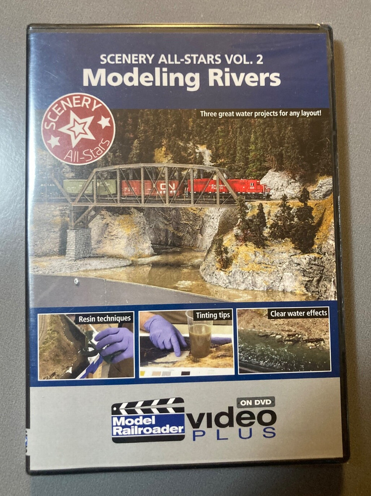 Model Railroader Video Modeling Rivers