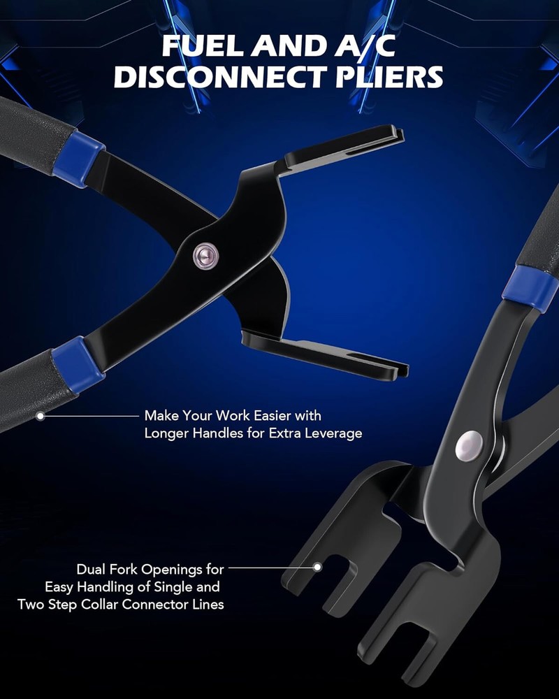 Fuel Line Disconnect Tool Set 22pcs Master Quick Disconnect Tool Kit for Auto