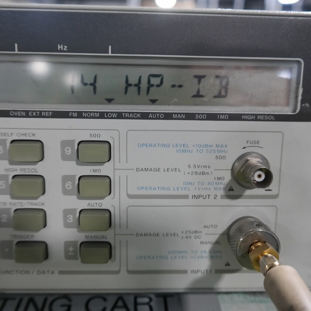 HP Hewlett Packard 5351B Microwave Frequency Counter w/Opt 006