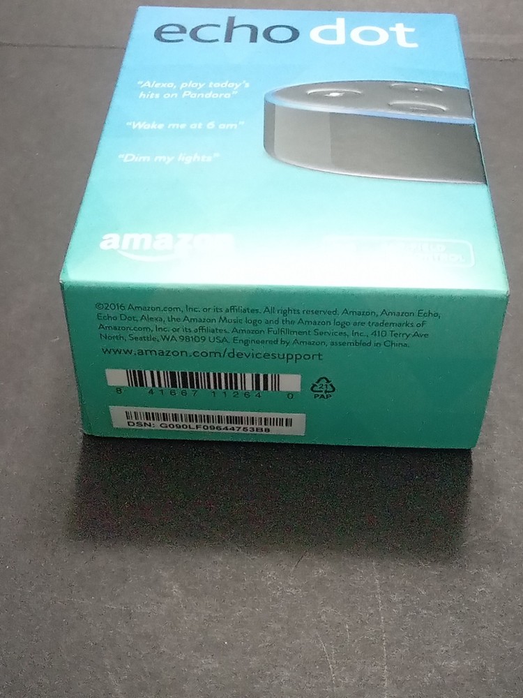 Amazon Echo Dot 2nd Generation (NEW) - Black