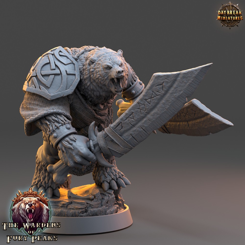 Ursine Fighter Rana | DayBreak Miniatures |