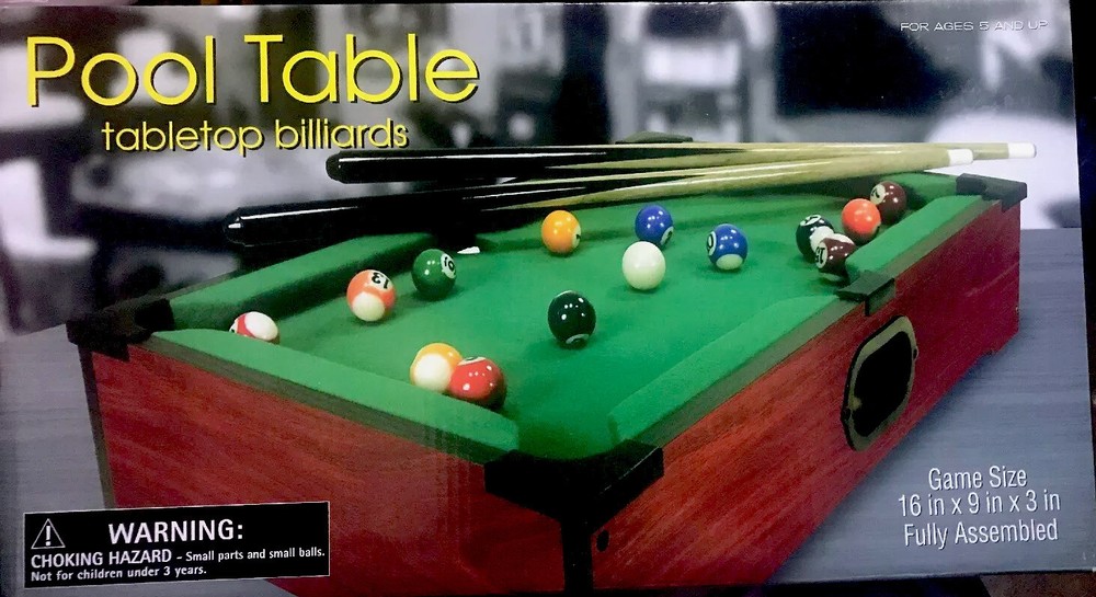 Pool Table Tabletop Billiards