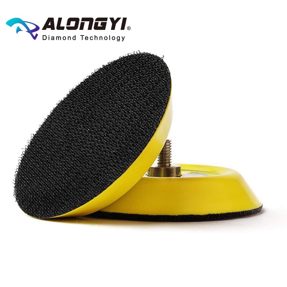 3" 2-Pcs Hook and Loop Backing Plate for Polisher Sanding Polishing (M6 Thread)
