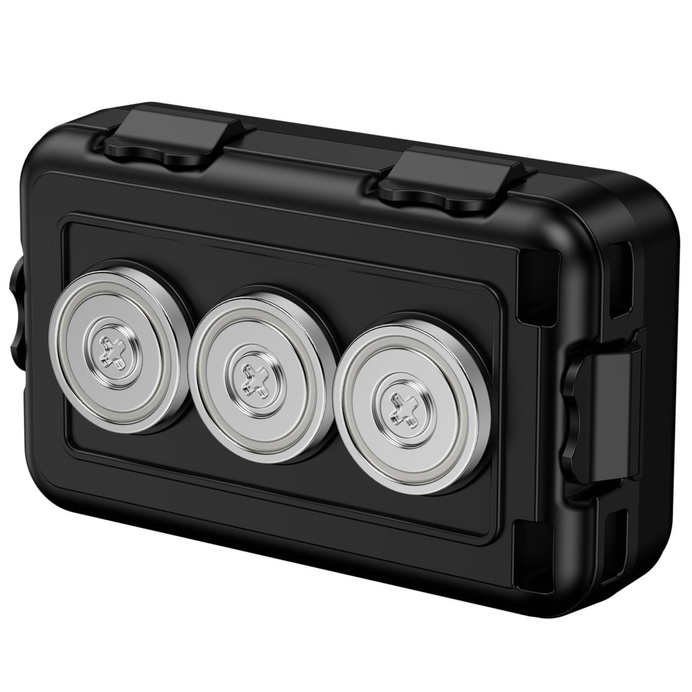 MAILADA Magnetic Key Box,Magnet Holder Under car,Hide a Regular, Black