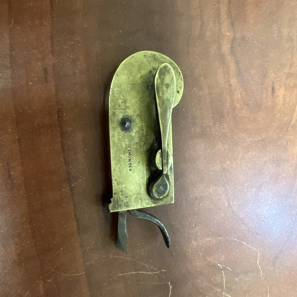 Civil War Fleamer Veterinary Lancet Spring Bleeder