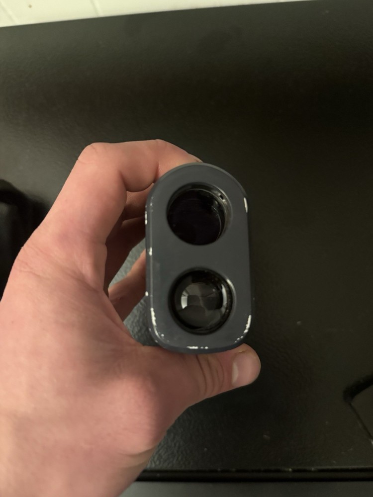 Blue Tees Golf Rangefinder Black/White with Case