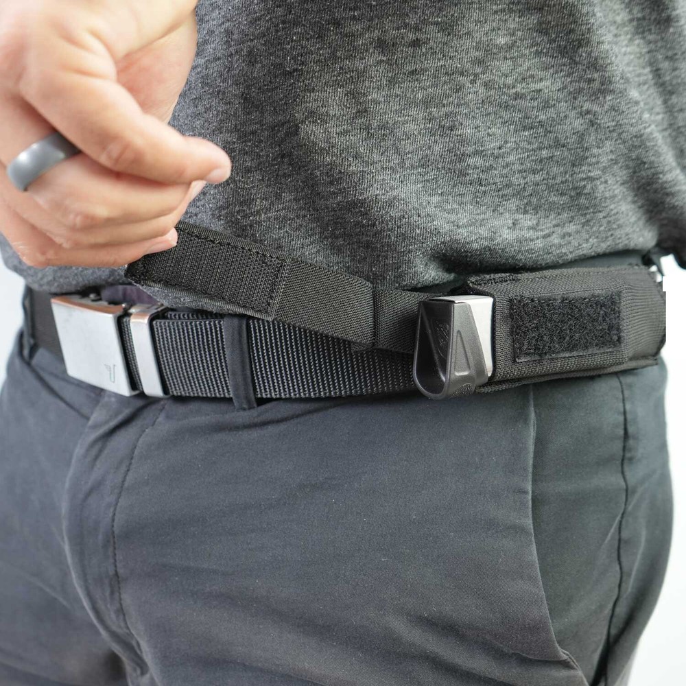 Adjustable Horizontal Magazine Holster Molle Open Top Elastic Single Mag Holder