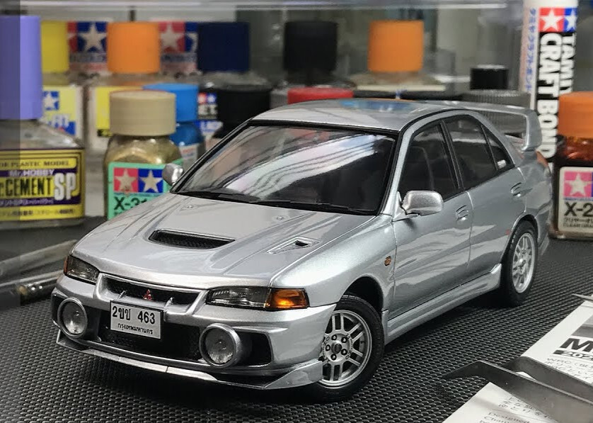 Hasegawa 1/24 MITSUBISHI LANCER GSR Evolution IV Plastic Model Kit