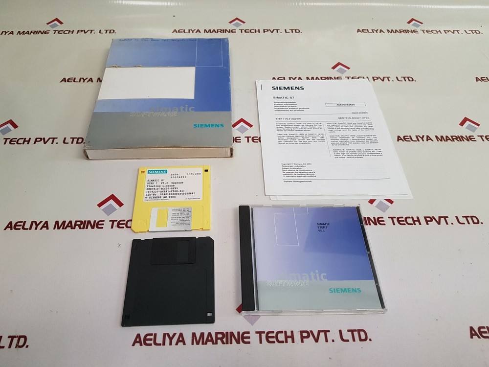 Siemens 6es7810-4cc07-0ye5 software step 7 v5.3