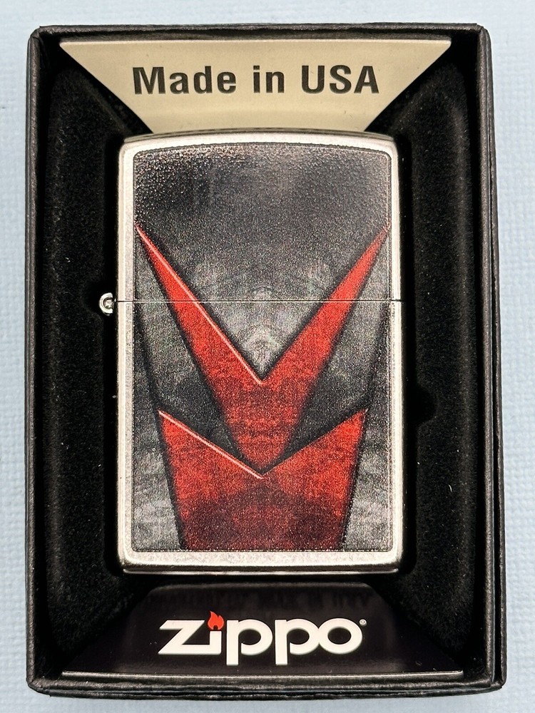Metallic Pattern Design 46163 Chrome Zippo Lighter NEW