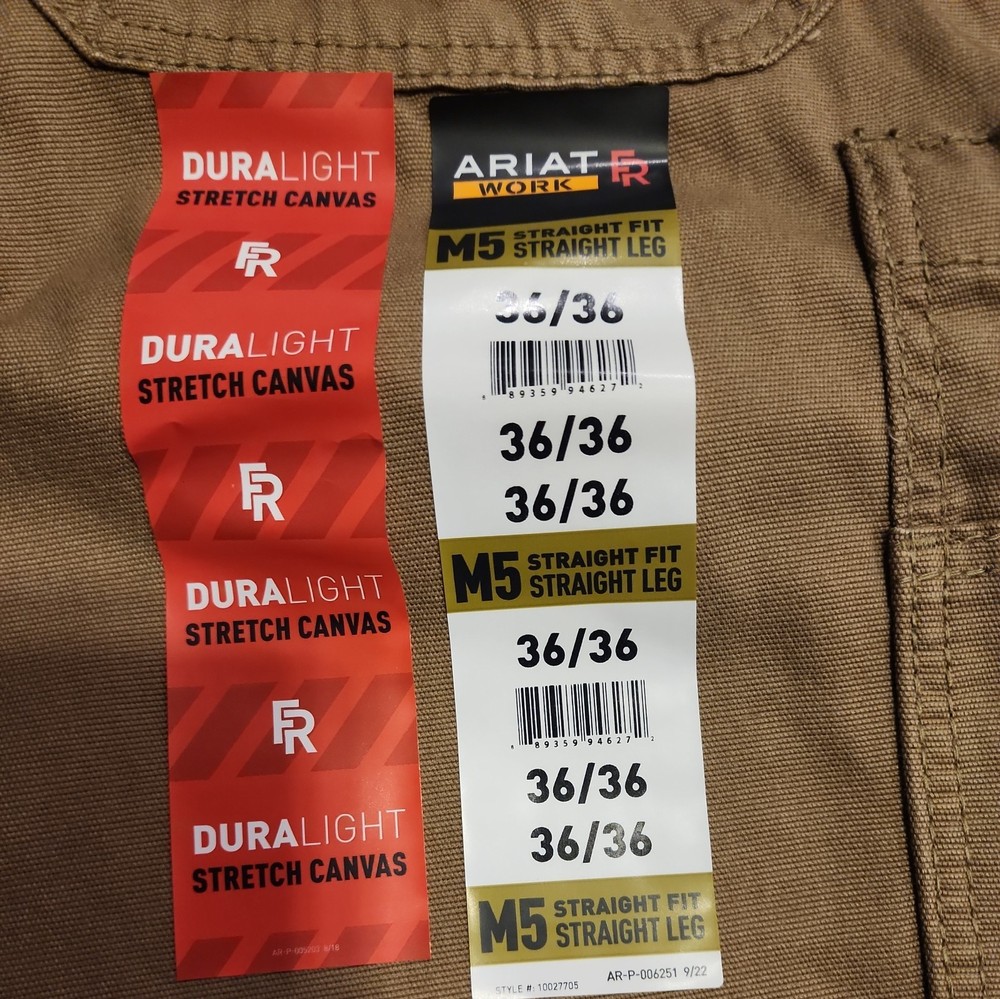 Ariat M5 FR Pants 36x36