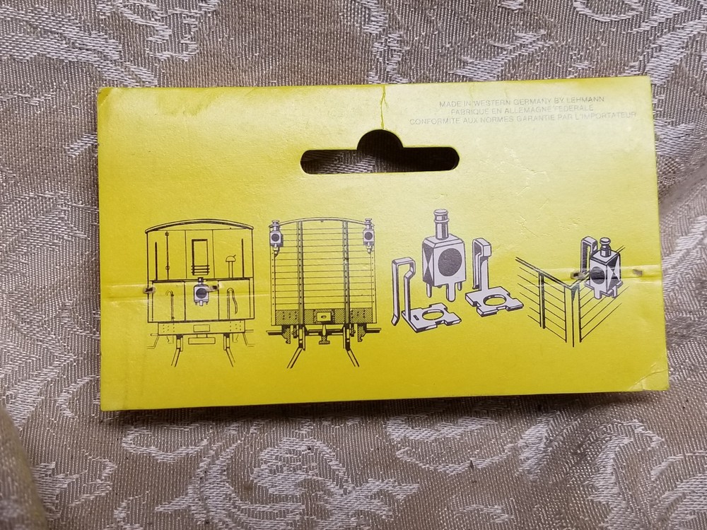LGB 3031 ( 68331 ) Red Tail Light/Lantern - Bulb, Socket/Cable - 2 Sets - New