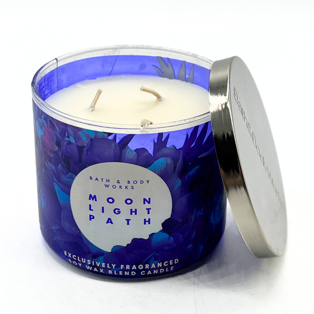 Bath & Body Works Moonlight Path 3-wick Scented Candle 14.5 oz - NEW