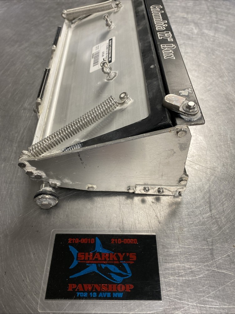 12” Columbia Flat Box Mud Box NEEDS BLADE (28485001)