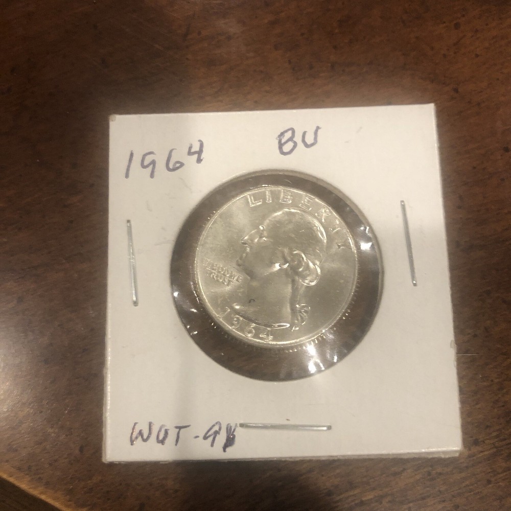 1964 Washington Silver Quarter BU