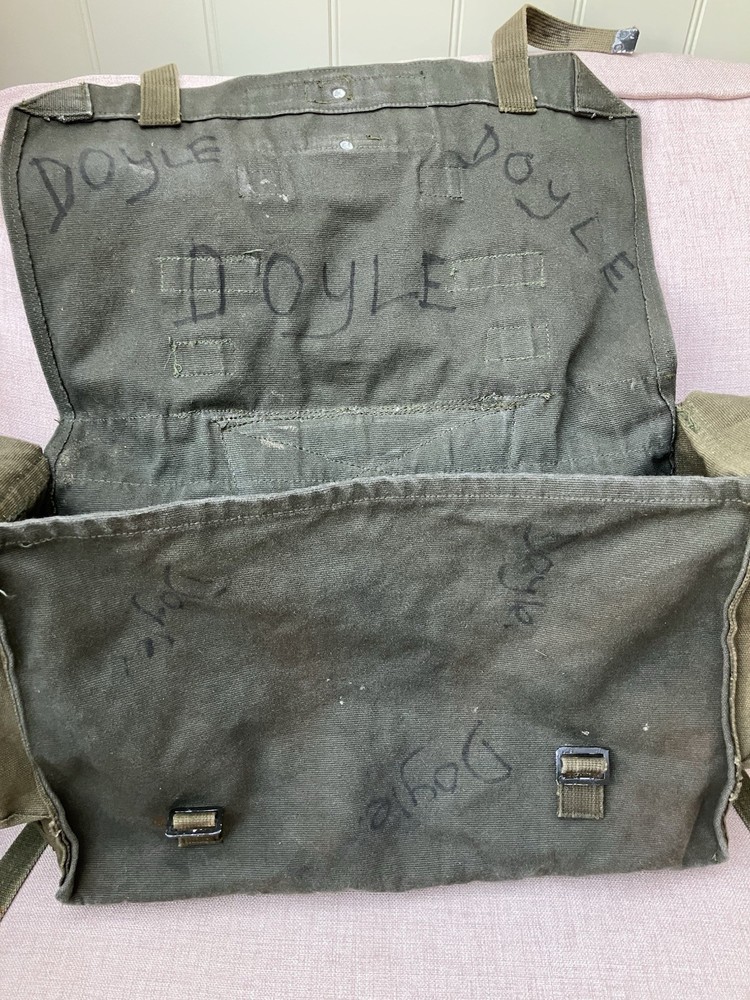 British Army 58 Pattern Style Rucksack Converted Large Pack Webbing Bag Green