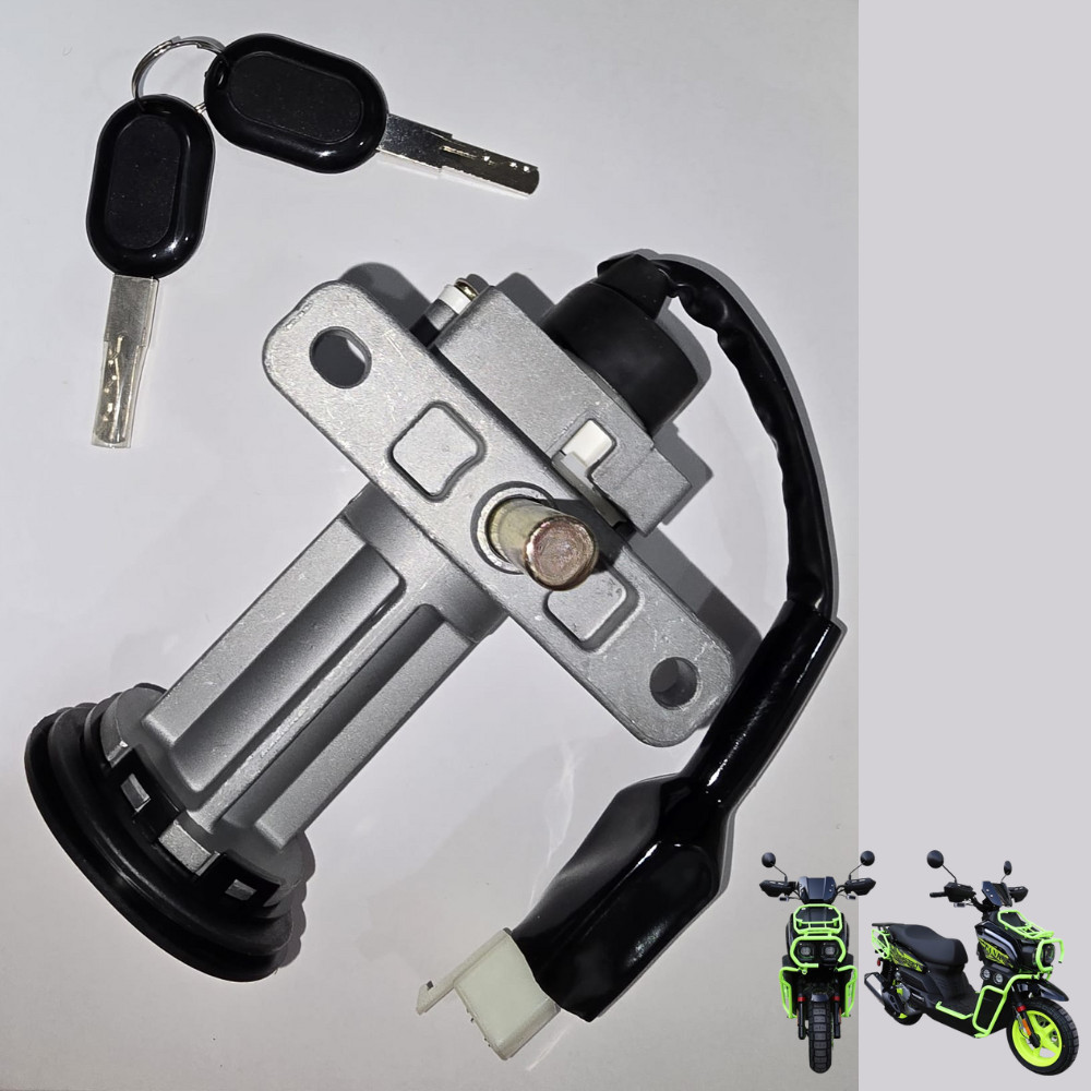 Flywing Tank & Marshal 150-200cc Key Ignition Switch with Seat Lock – Durable