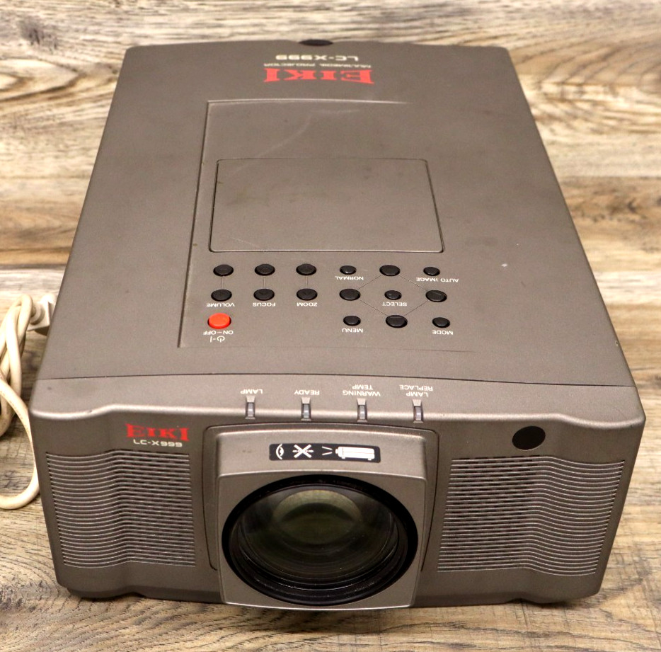 Vintage Eiki LC-X999 AV Projector WORKING TESTED