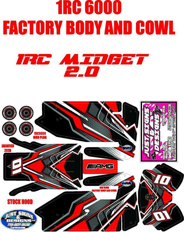 1RC MIDGET WRAP JAGGERED