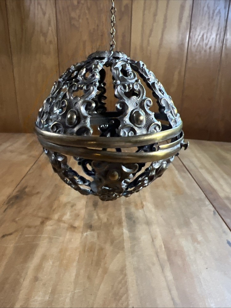 Vintage Metal Hanging Twine/String Holder