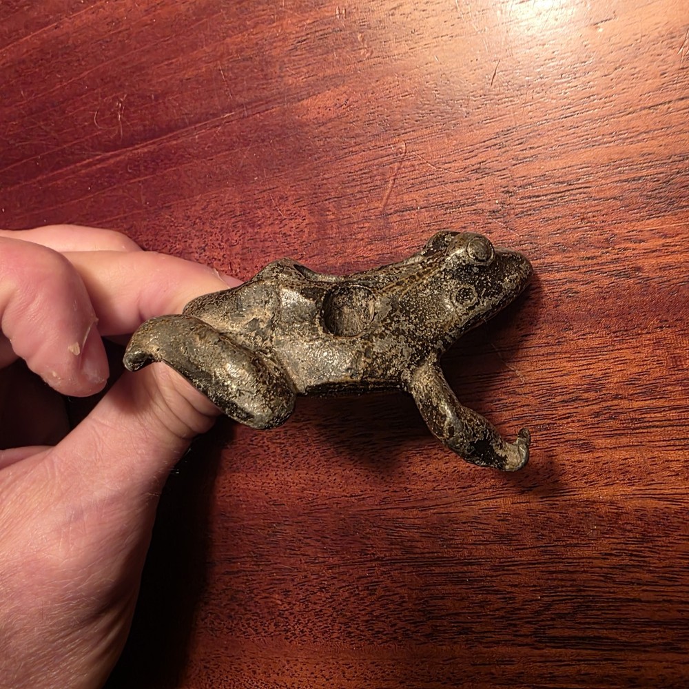 Cast Iron Flower Frog Holder – Frog Design