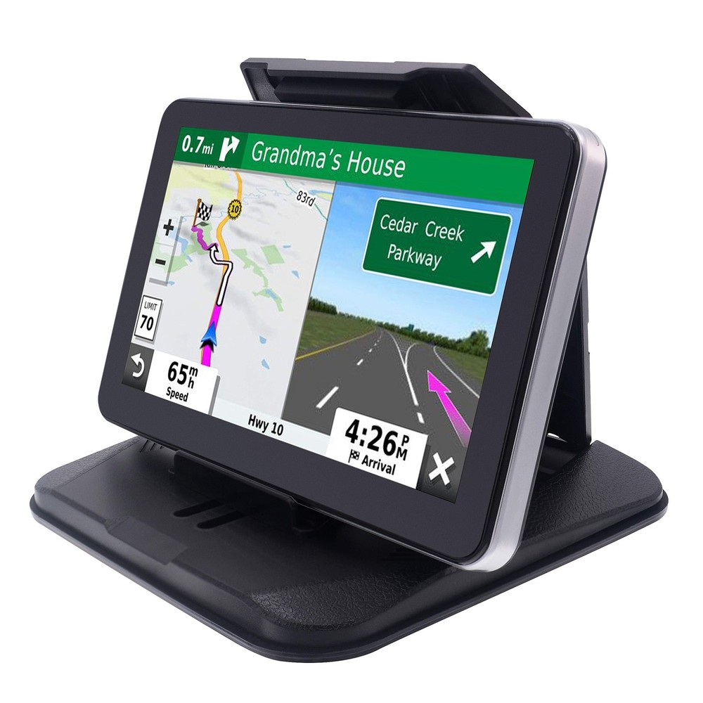 iSaddle Dashboard GPS Mount Holder - Universal Universal(4.3"-9.6"), Black