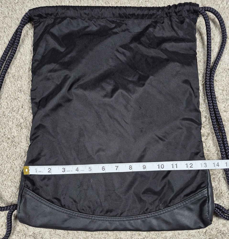 Nike Gymsack Black Drawstring Bag