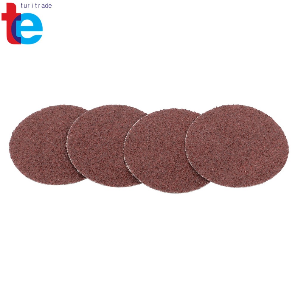 2" Medium Sanding Discs 80 Grit Roll Lock Die Grinder Sanding Discs - 150 Pack