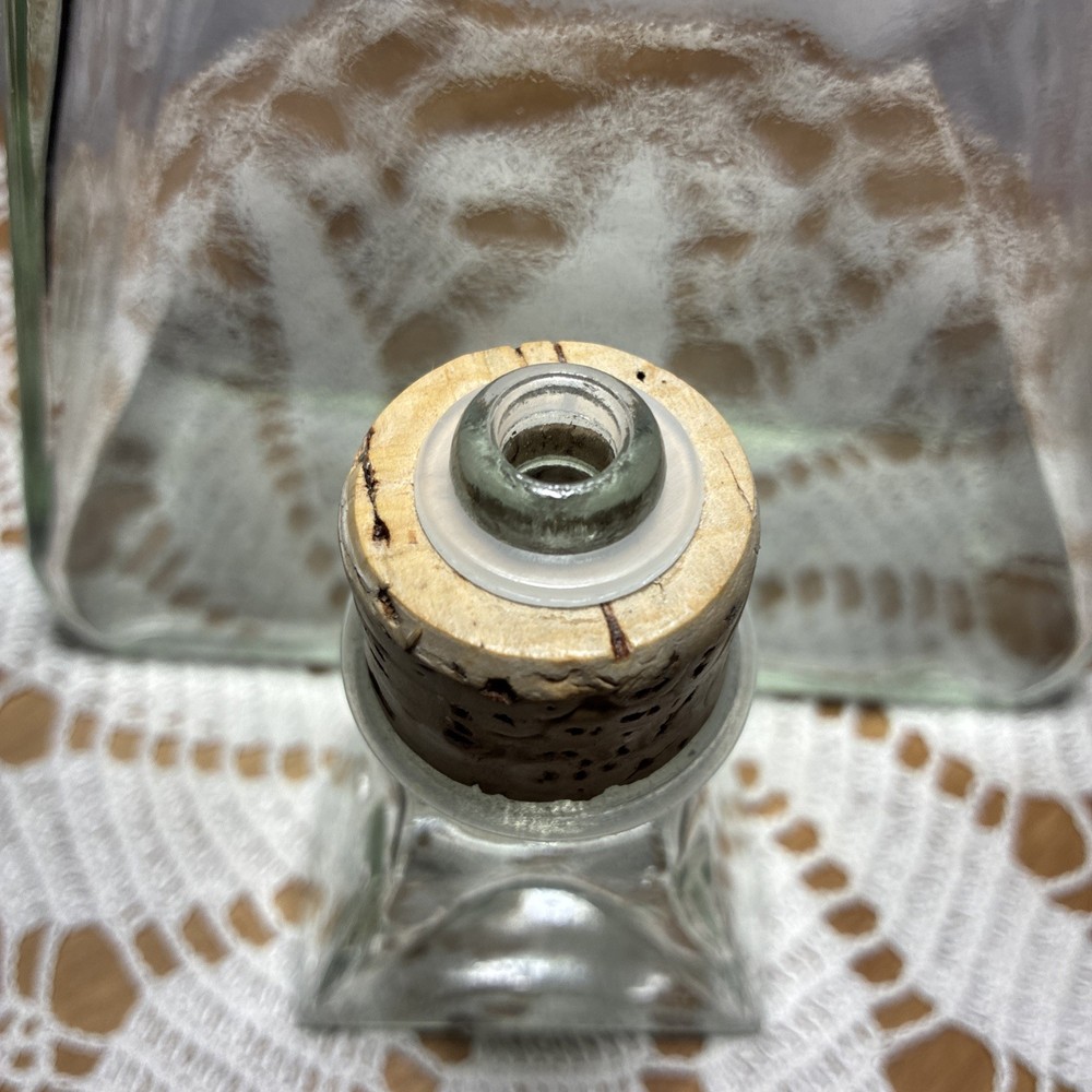 Unique Triangular Mid Century Liquor Bottle Marked 55 11 76