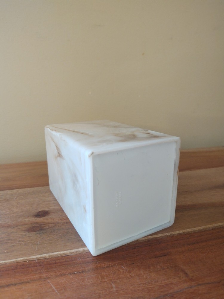 Vintage Faux Marble Dixie Cup Dispenser