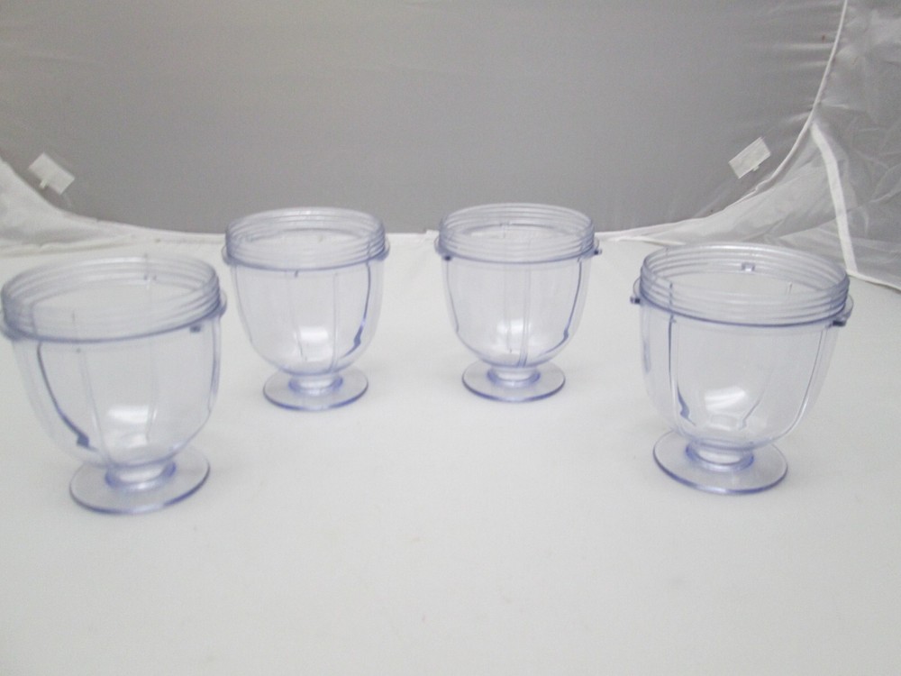 Lot x 4 ReplacementDesert Cups for MAGIC BULLET Blender