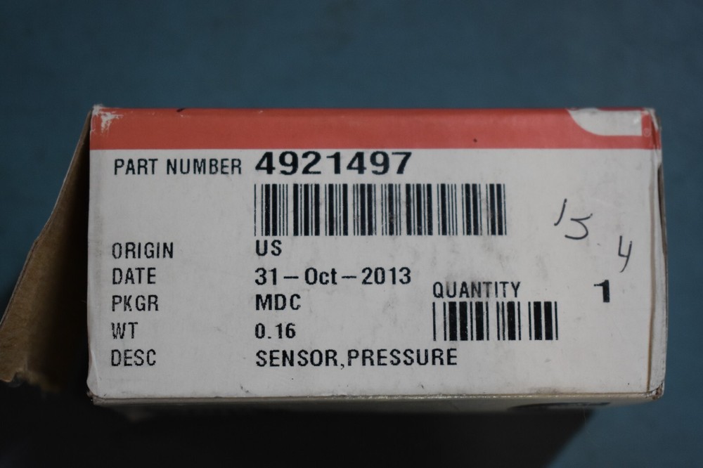 Cummins 4921497 Boost Pressure Sensor OEM NOS
