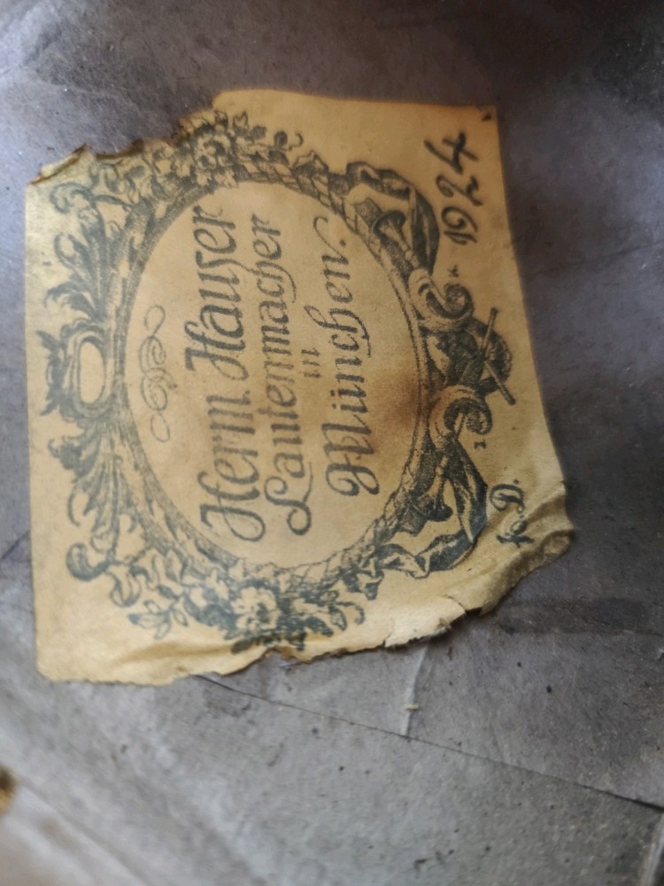 Mandolin 4/4 Herm Hauser 1924 Munich 曼陀林 만돌린マンドリン