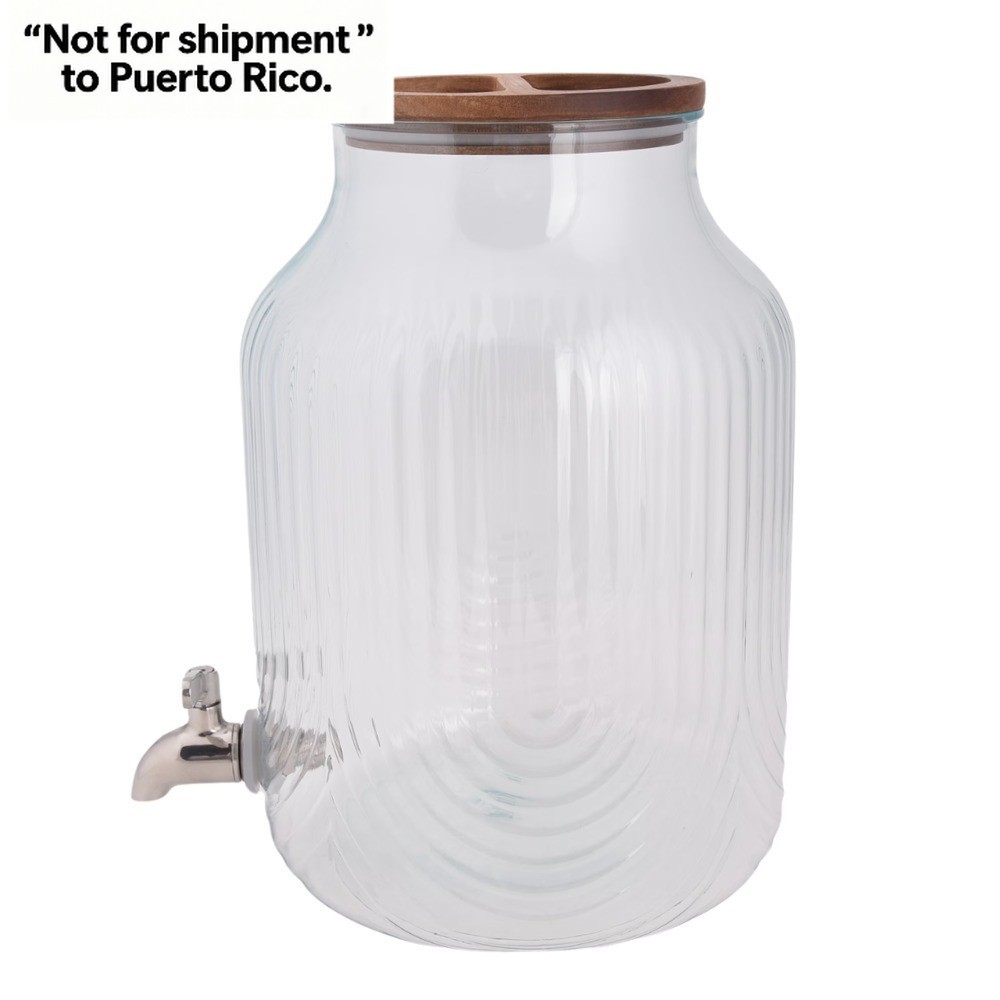 Plastic 2 gal Double Wall Beverage Dispenser