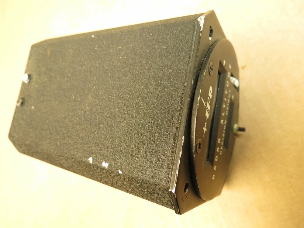 Ground Avoidance Radar Altitude Indicator Aircraft Instrument Beech V35