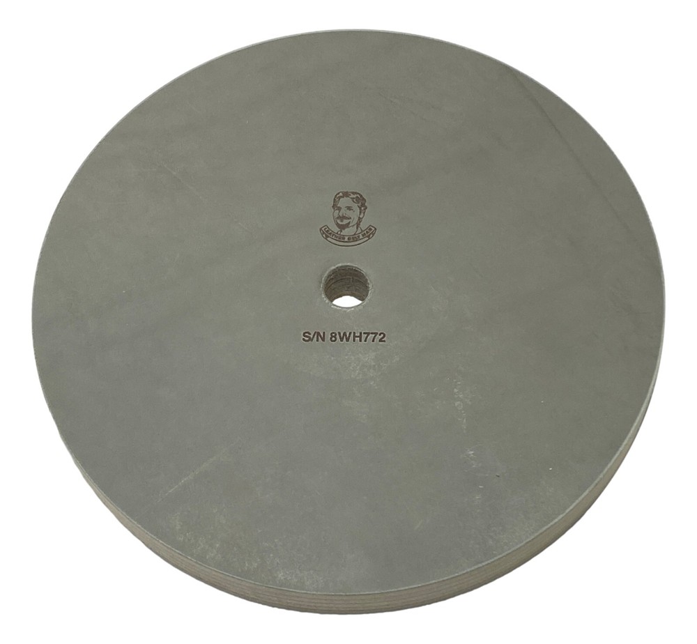7" (3/4" Width) Leather Honing Wheel - Fits 5/8" Arbor - Buffing Compound Incl